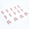 Wear Nail Art Nail Patch Valentine's Day Nail Art Piece French Nail Piece Love Nail Piece Long Love Nail Art
