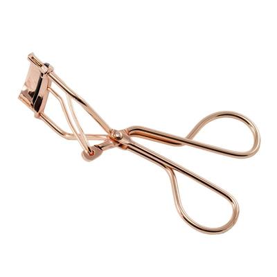 Handtag ögonfransböjare pincett roséguld dubbelöga curling skönhet makeup curling ögonfransverktyg kosmetiska tillbehör