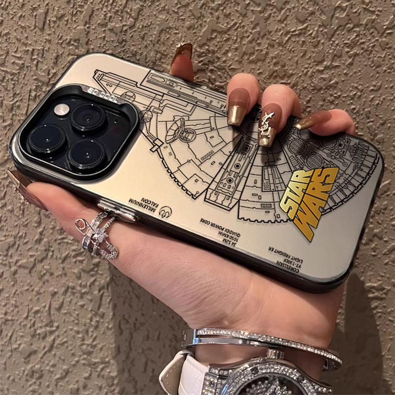 Stars W-Wars Darth Vader PC Case for Xiaomi POCO X6 X5 X3 NFC F3 F4 GT F5 F6 M6 Pro 4G M5S C65 Mi 13T 12T 14 13 12 11 Lite 5G NE