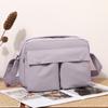 New Storage Lightweight Single Crossbody Bags Solid Nyl Yoga Fitness Women's Shoulder Bag Dry Wet Separati Swimming Tote Bag