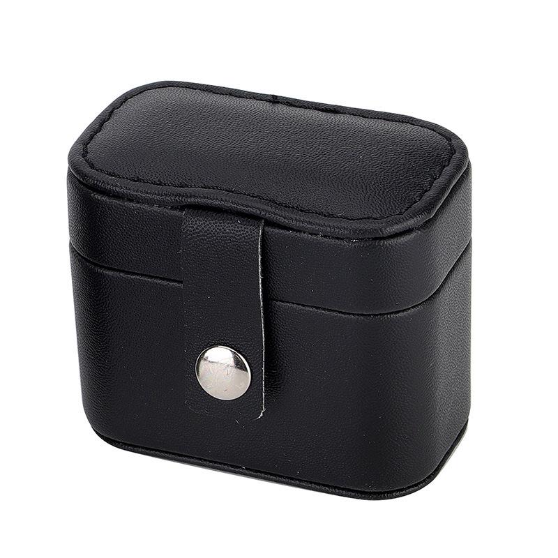 Compact Cross-Border Jewelry Box with Mirror - Portable Storage for Earrings and Rings