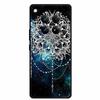 For Infinix Zero 40 5G Case Black Silicone TPU Painted Planet Cover Luxury Animal Case For Infinix Zero 40 4G Luxury FlowerFunda