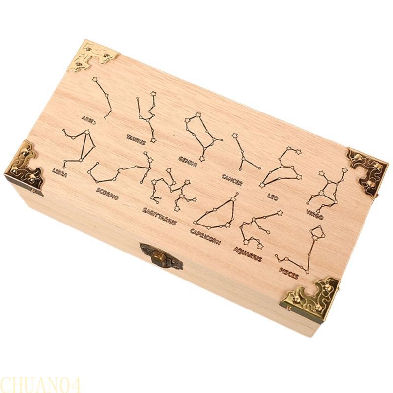 A1A2 Handmade Wood Playing Card Holder Boxes Storage Playing Card Travel Tarot Game Cards Case Decorative Poker Card Boxes