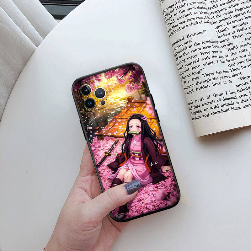 MH10 Anime Demon Slayer Phone Shell Case for iPhone 7 8 11 12 13 14 15 16 17 16E XS Pro Max XR X SE Air