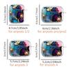 Case For Airpods 4 1 3 2 Pro3 Pro Pro2 Clear Earphone Cases Cover Flower Marble
