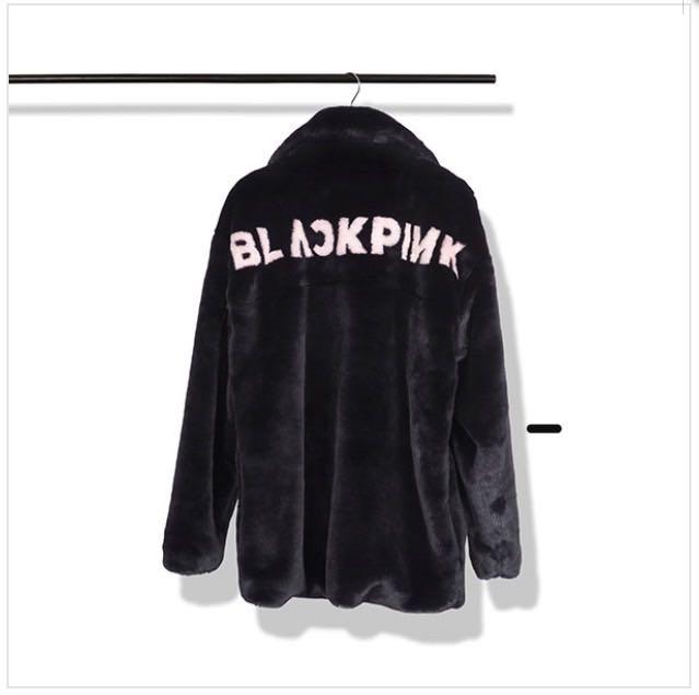[USED] BLACKPINK Fur Coat Size M