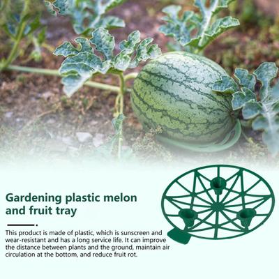 10 Pcs Melon Holder Stand Reusable Garden Watermelon Holder Trellis Weatherproof Plant Support Tray for Watermelon Pumpkin Cantaloupe
