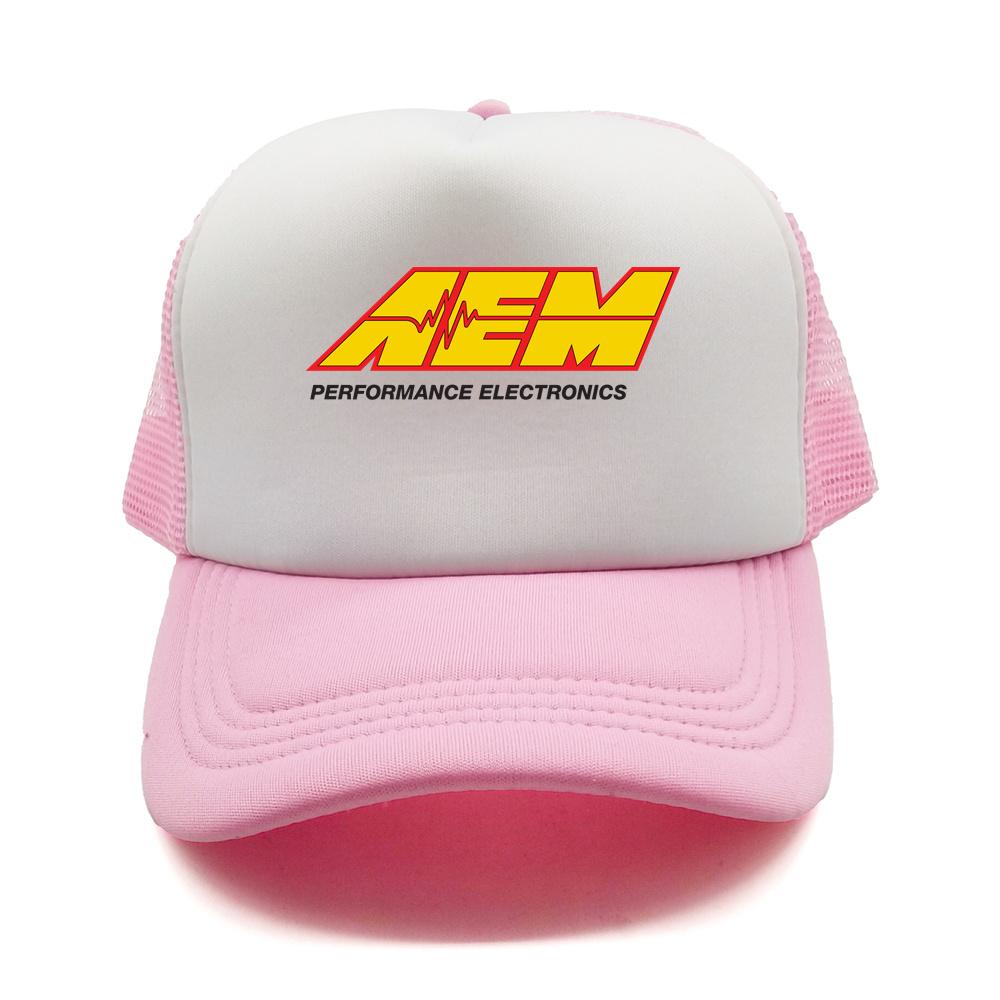 Aem Performance Electronics Trucker Cap Men Aem Hat Baseball Cap Unisex Outdoor Mesh Net Caps MZ-619
