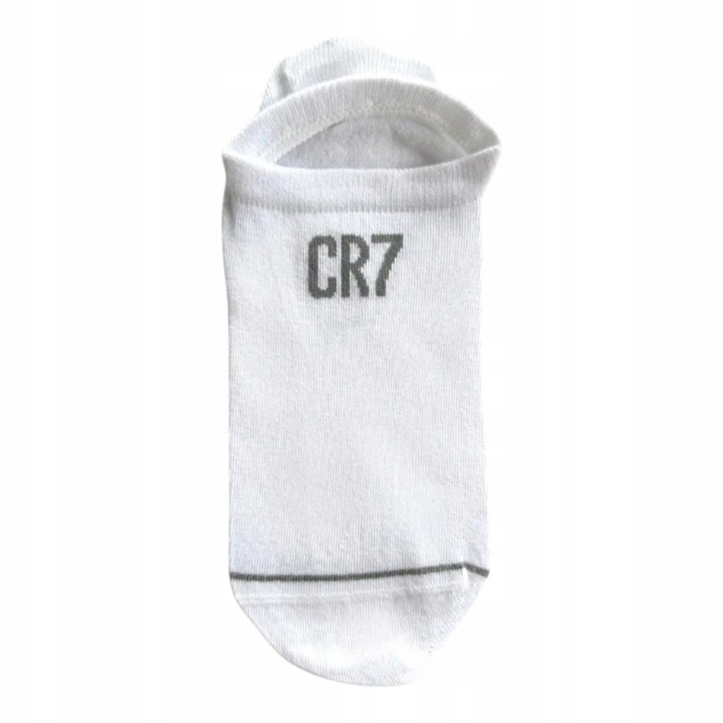 Cr7 skarpety skarpetki stopki footies bamboo 6p czarne/białe/szare r.40-46