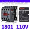 DELIXI CJX2S AC Contactor 1810 1801 1811 - Voltages: 220V, 380V, 110V, 36V, 24V.