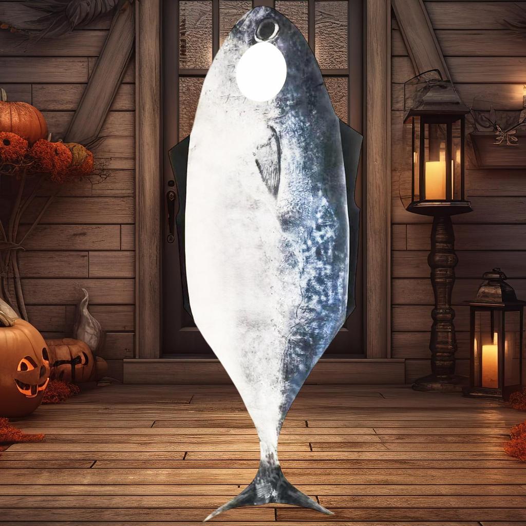 Fish Costume Halloween Costume Funny Cosplay Apparel for Pretend Play Stage Show Themed Party