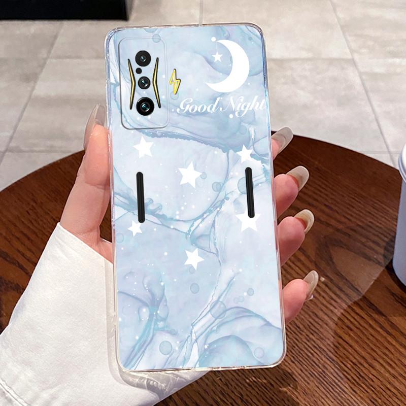 Jelly Casing For Xiaomi Poco F4 GT 5G Capa For POCO F3 GT Fundas Clear Silicone Soft TPU Back Cover Cute Cat Protective Case