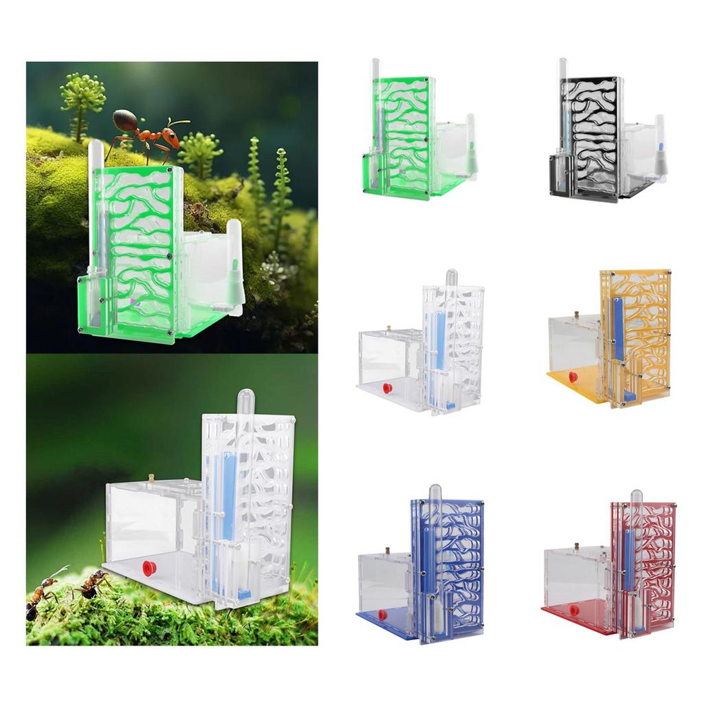 Ant Housing Nest DIY Compact Learning Acrylic Farm Villa for Science Observation Lovers Home Childrens Day Birthday Gift