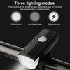 2Pcs Bike Light Front Rear Set USB Rechargeable Bicycle Lamp with One-Button Control Multi-Mode Bright LED Headlight Taillight Set