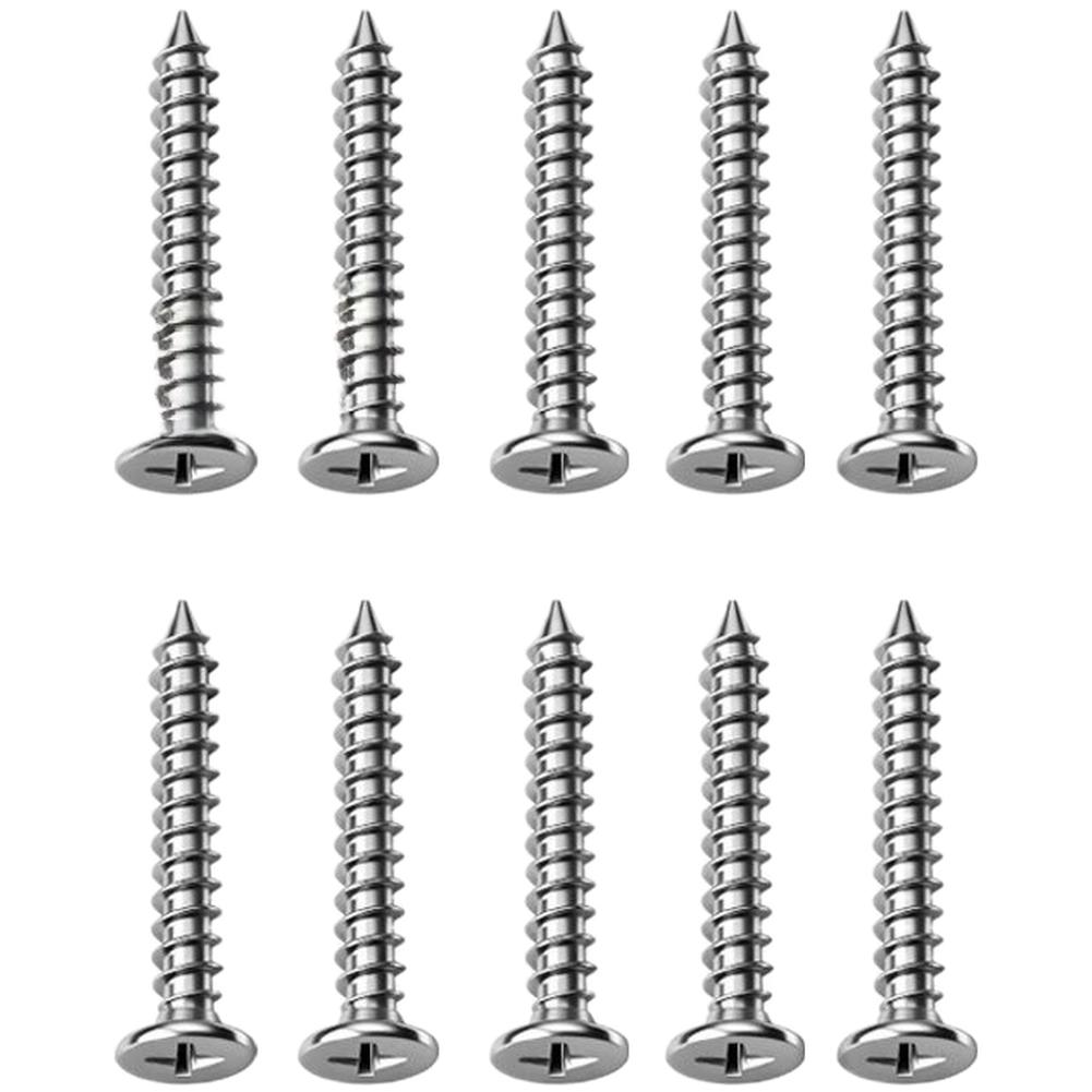 20Pcs Plastic Expansion Tube Screw Wall Anchor Kit For Home Decoration Cross Screws For Diverse Mounting Applications