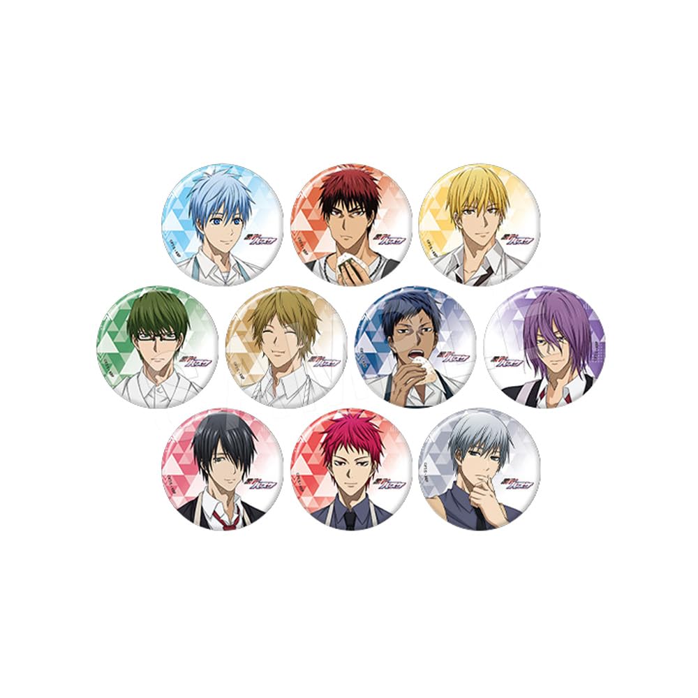 

Kuroko s Basketball Trading Holo Can Badge Onigiri Ver. 10-Piece Box
