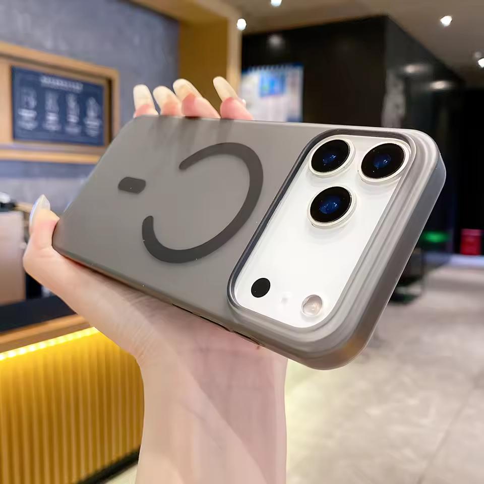 Ultra-Thin Matte Clear Magnetic for Magsafe Case for iPhone 17Air 16E 15 14 13 12 11 Pro Max Shockproof Wireless Charge Hard PC Cover