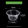 Disposable Plastic Bowls and Chopsticks Set