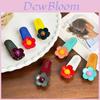 Charming Acetate Floral Duckbill Hair Clip In Candy Colors For Trendy Girls