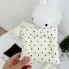 Cotton Heat Resistant Table Mat Quilted Square Coaster Bowknot Polka Dot Anti Scald Placemat For Home Kitchen Table Decoration