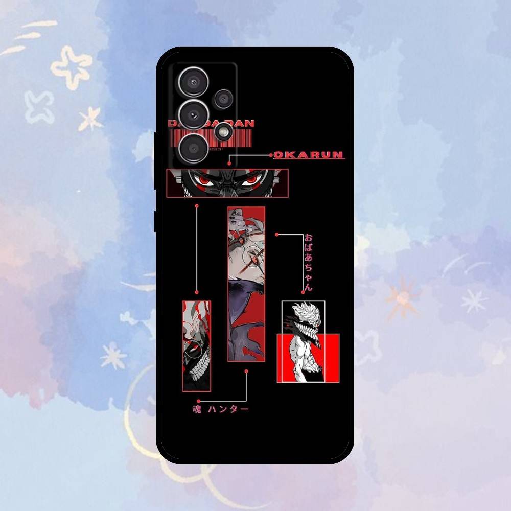 

AAA Hot anime Dandadan pattern design Phone Case For Samsung Galaxy A73,A72,A71,A70,A53,A52,A51,Others Soft Black Cover Samsung a32 5g