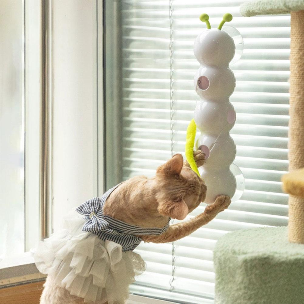 Cat Interactive Toys Intelligent Motion Activated Teasing Indoor Cat Worm Caterpillar Toy Teasing Cat Toys Pet Supplies