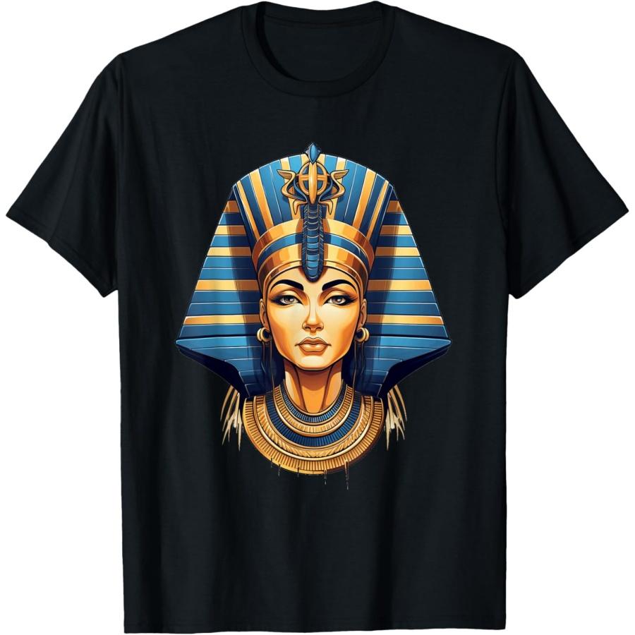 

Cleopatra Egyptian Queen Goddess of Ancient Egypt Mythology T-Shirt(1) XXXXXL чорний