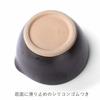 Motoju Pottery, Iwami-yaki Motosige Mortar and Pestle Set. Features a non-slip silicone base (small, black matte finish) that won't scratch your table