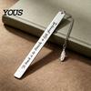 Strong Metal Page Marker Frosted Bookmark, Engraved Marker, Thin Book Mark Bookmark for Students Teachers, Graduation Christmas Gift Lovers
