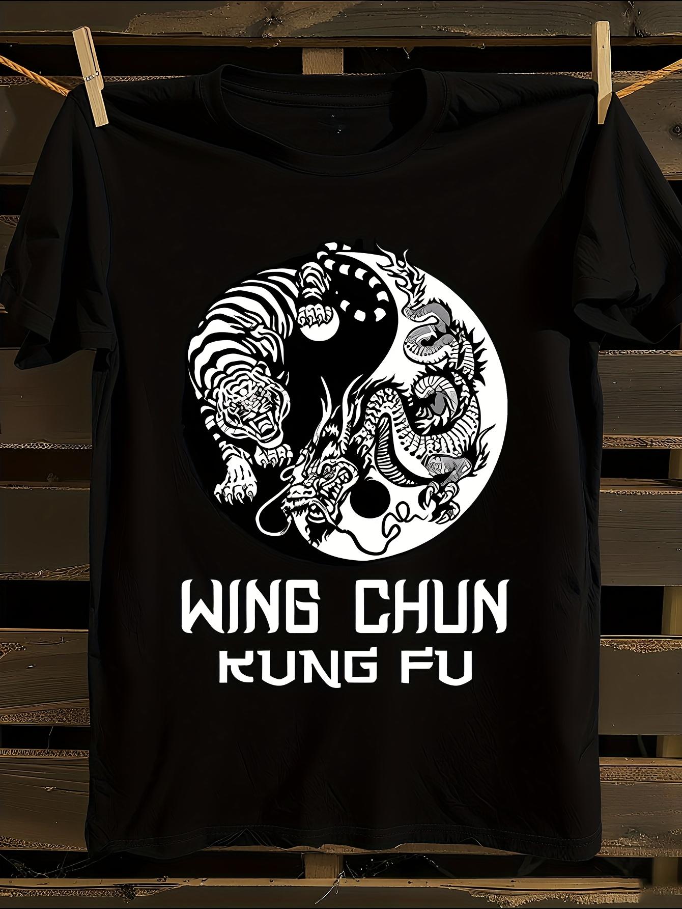 Wing Chun Kung Fu Martial Arts T-shirt XXL