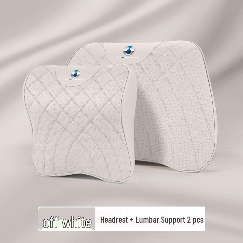 Enhanced Headrest & Lumbar Support for Denza D9 - Car Driving Comfort Kit