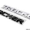 Suitable for TRACKER car logo body rear trunk door modification English label ABS three-dimensional letter sticker