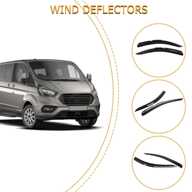 Replacement Accessories Side Window Wind Deflectors Mount Window Vent Visors Rain Guards Rain Shield Vent Shade