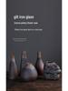 Retro Zen Coarse Pottery Ceramic Vase - Small Flower Holder