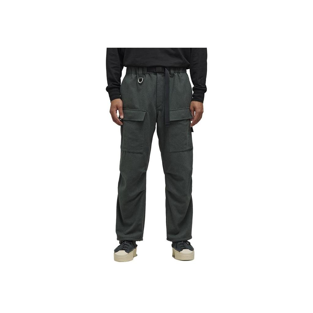 Y-3 Flannel Crg Casual Pants Unisex Pants Green IP5565