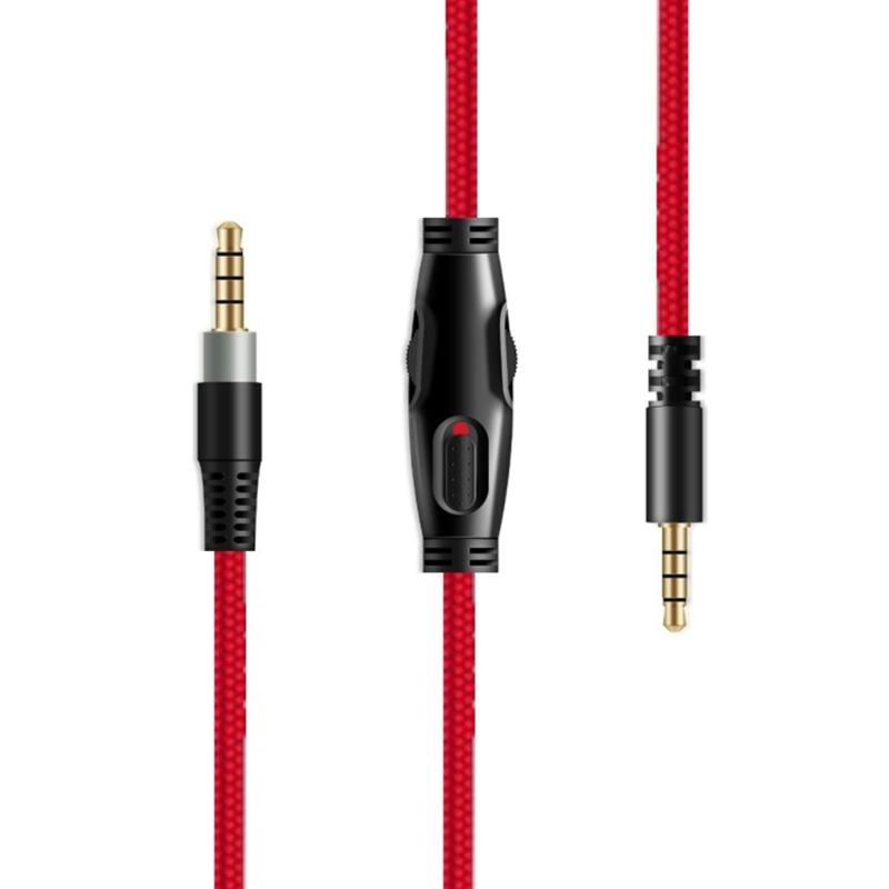 3.5mm Cord Replacement Cable for Cloud / Mix / S Game Headsets Cable with Mute