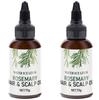 Hair & Scalp Oil with Biotin & Keratin, Rosemary Oil for Deep Moisture & Repair, Nourishing Treatment for All Hair Types