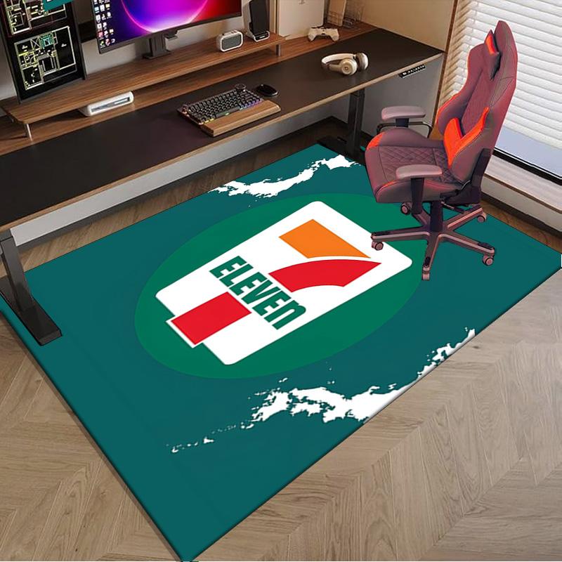 Seven eleven Area Rug Office rug, Chair Rug, Decor Carpet Livingroom bedroom Mat, Large Size Fan gifts Christmas gifts