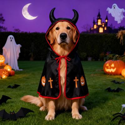 Halloween Dog Costumes Funny Cloak Outfit Halloween Cat Costume For Puppy Photo Props Large Breed Photo Props