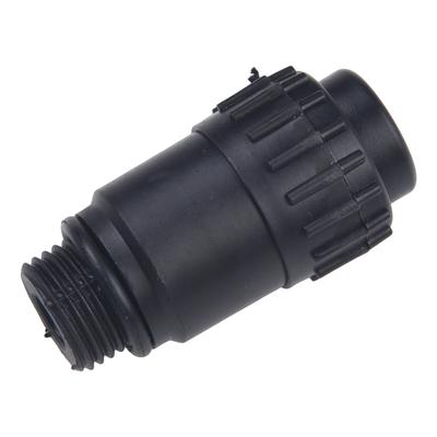 Ricambio 15 5mm Filettatura Maschio Nera Asta di Sfiato Olio per Compressori