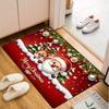 1pc Christmas Reindeer And Santa Claus Door Mat, Super Festive, Suitable for Living Room, Bedroom, Kitchen, Office, Indoor And Outdoor Entrance, Chris