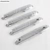 Car Door Handle Bowl Decoration Protection Cover Trim Carbon Fiber Accessories For Toyota Land Cruiser 250 Prado LC250 2024 2025
