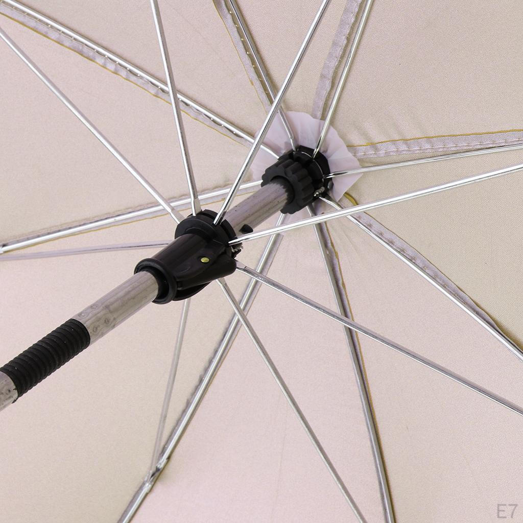 Parasol Ogrodowy z Uniwersalnym Zaciskiem