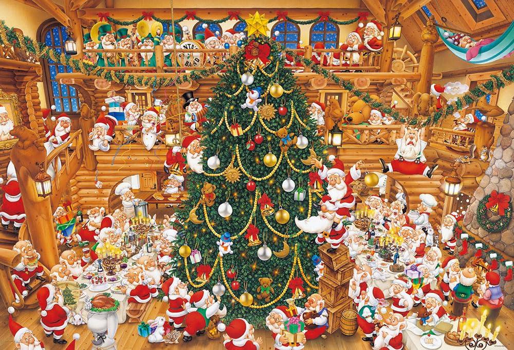 Beverly in Beverly Jigsaw Puzzle Santa Party x 72 (BEVERLY) [Made Japan] 1000-Piece (49 cm) 1000-044
