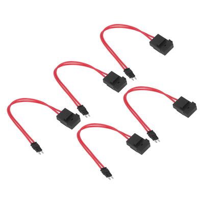 Car Fuse Box Connector Thin Regular Direct Replacement Professional 20A Mini Tip Auto Mini Fuse Holder (Ack S 10.9mm)