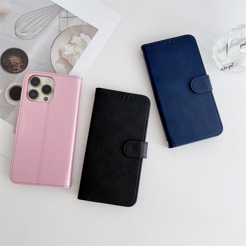 Case Moto G Play 5G 2024 Funda for Motorola G54 G84 G85 G Power Stylus 2023 G Pure 2021 G24 G04 Anti-theft Leather Wallet Shells