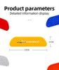 4Pcs Car Safety Warning Stickers Night Reflection Mark Decals For Chevrolet Cruze Spark Captiva Suburban Camaro Malibu Silverado