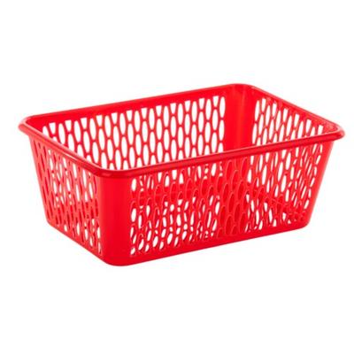 Leecroft 30cm Handy Basket Red 30 X 20 X 10cm