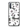 Cute Panda Climbing Bamboo Phone Case For Oppo Reno8 Reno7 Reno6 Pro A54 5G Find X6 X5 A53 A52 A9 A15 A95 A17 A16 A57 A31 Cover