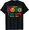 NEUES LIMITIERTES Juneteenth Unapologetically Black Periodisches T-Shirt - HERGESTELLT IN USA